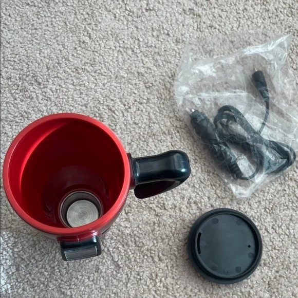 NWT Red Smart Mug Insulated Travel Tumbler - Picture 8 of 9